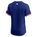 Texas Rangers Nike Alternate Vapor Premier Elite Patch Jersey - Royal