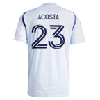 Kellyn Acosta Chicago Fire adidas 2025 The Municipal Kit Replica Player Jersey - Light Blue