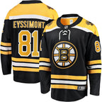 Michael Eyssimont Boston Bruins  Home Breakaway Jersey - Black
