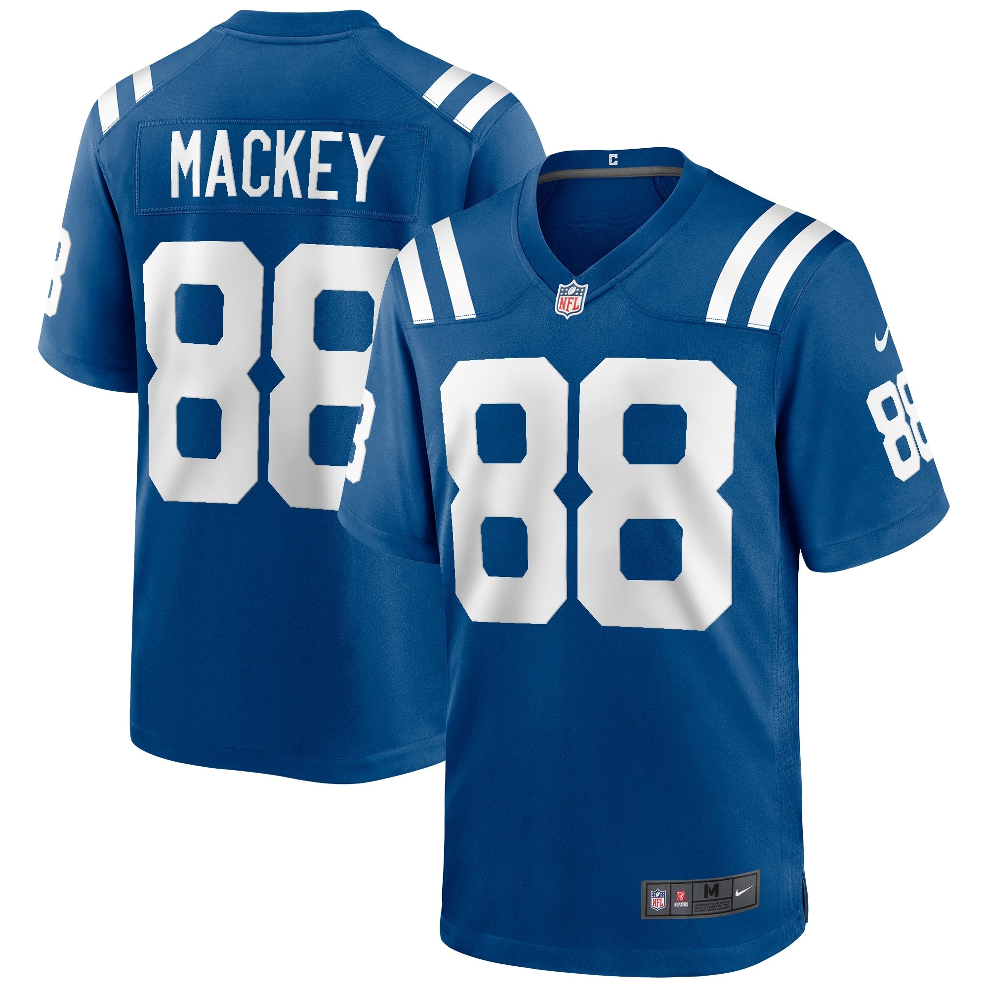 John Mackey Indianapolis Colts Nike Indiana Nights Alternate Game Jersey - Royal/Royal