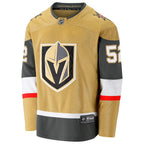 Dylan Coghlan Vegas Golden Knights  Home Breakaway Jersey - Gold