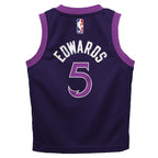 Anthony Edwards Minnesota Timberwolves Nike Toddler 2025/26 City Edition Swingman Jersey - Purple