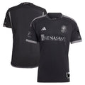 Nashville SC adidas 2024 Man In Black Kit Authentic Jersey - Black