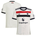 Manchester United adidas Originals Youth 2024/25 Third Replica Jersey - Cream