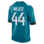 Travon Walker Jacksonville Jaguars Nike Player Game Jersey - Teal/Black/White