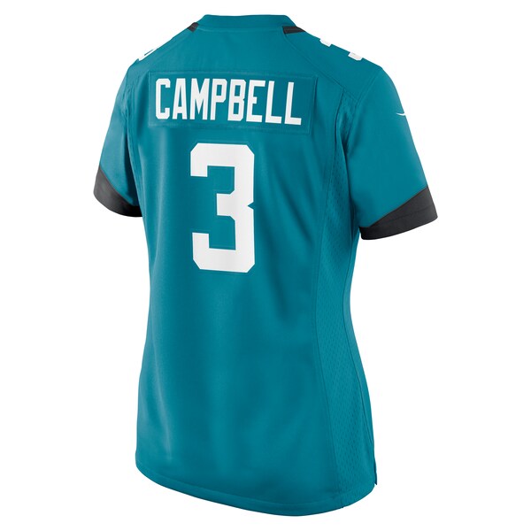 Tyson Campbell Jacksonville Jaguars Nike Women's  Game Jersey -  Teal