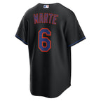 Starling Marte New York Mets Nike Alternate Replica Jersey - Black