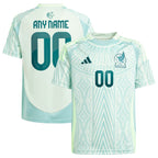 Mexico National Team adidas Youth 2024 Away Replica Custom Jersey - Green