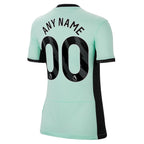 Chelsea Nike Women's 2023/24 Third Stadium Replica Custom Jersey - Mint