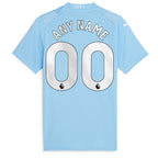 Manchester City Puma Women's 2023/24 Home Replica Custom Jersey - Sky Blue