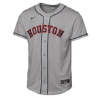Jose Altuve Houston Astros Nike Youth Road Replica Jersey - Gray