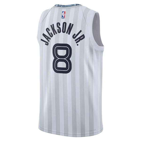Jaren Jackson Jr. Memphis Grizzlies Nike Unisex 2025/26 Swingman Jersey - White - City Edition