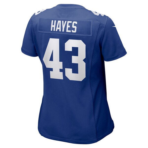 Kaleb Hayes New York Giants Nike Women's Team Game Jersey -  Royal