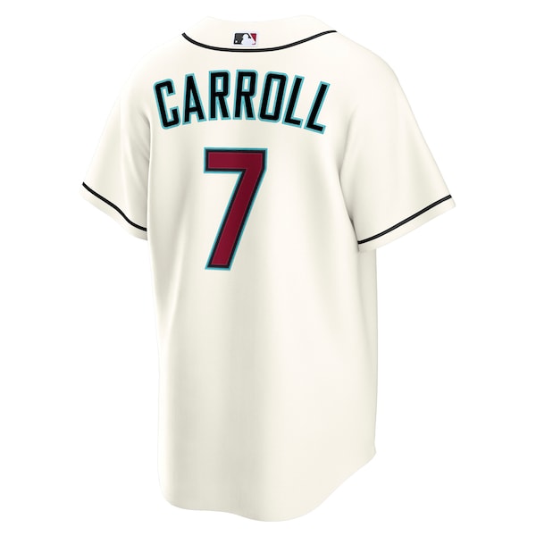 Corbin Carroll Arizona Diamondbacks Nike Home Replica Jersey - Cream/Gray