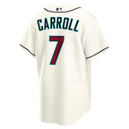Corbin Carroll Arizona Diamondbacks Nike Home Replica Jersey - Cream/Gray