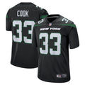 Dalvin Cook New York Jets Nike Alternate Game Player Jersey - Stealth Black