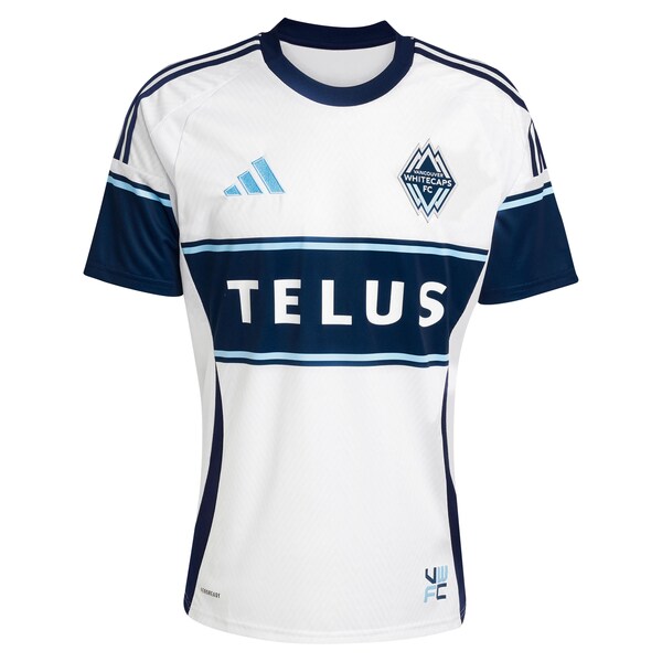 Samuel Adekugbe Vancouver Whitecaps FC adidas 2025 The Peak Replica Player Jersey - White