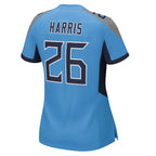 Marcus Harris Tennessee Titans Nike Women's Team Game Jersey -  Light Blue