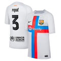 Gerard Pique Barcelona Nike Youth 2022/23 Third Breathe Stadium Replica Player Jersey - Gray