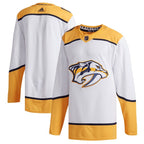 Nashville Predators adidas Away Authentic Jersey - White