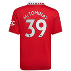 Scott McTominay Manchester United adidas Youth 2022/23 Home Replica Player Jersey - Red