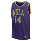 Brandon Ingram New Orleans Pelicans  2024/25 Fast Break Player Jersey - City Edition - Purple