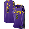 LeBron James Los Angeles Lakers Jordan Brand Unisex Swingman Jersey - Statement Edition - Purple