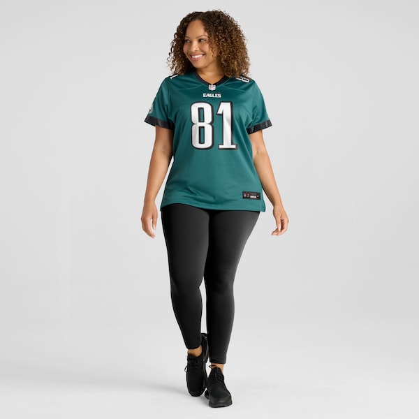 Grant Calcaterra Philadelphia Eagles Nike Women's Team Game Jersey - Midnight Green