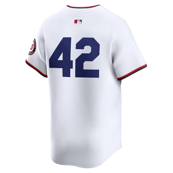 Washington Nationals Nike 2024 Jackie Robinson Day Home Limited Jersey – White