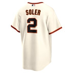 Jorge Soler San Francisco Giants Nike Home Replica Player Jersey - Cream