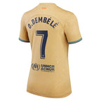 Ousmane Dembele Barcelona Nike Women's 2022/23 Away Replica Player Jersey - Gold