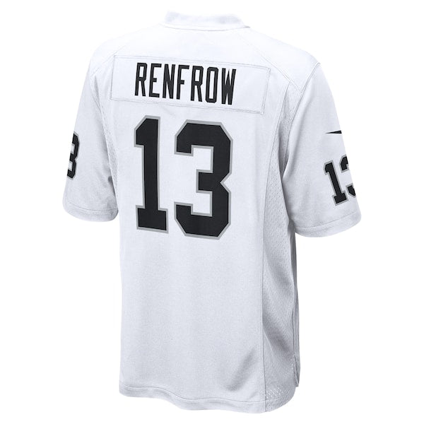 Hunter Renfrow Las Vegas Raiders Nike Game Player Jersey - White/Black