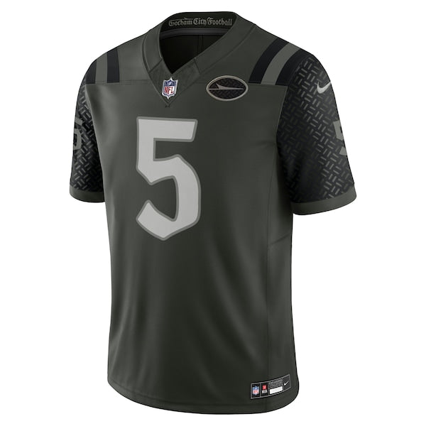 Garrett Wilson New York Jets Nike 2025 Rivalries Collection Limited Jersey - Gotham Green