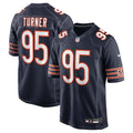 Shemar Turner Chicago Bears Nike Team Game Jersey -  Navy