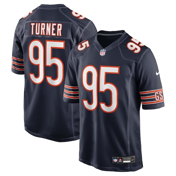 Shemar Turner Chicago Bears Nike Team Game Jersey -  Navy