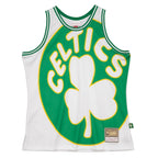 Boston Celtics Hardwood Classics Blown Out Fashion Jersey - White