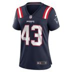 Calvin Munson New England Patriots Nike Women's Home Game Player Jersey - Navy