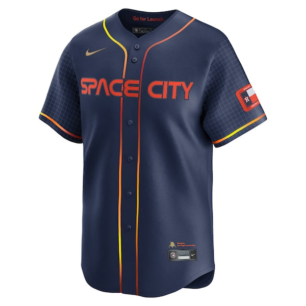 Alex Bregman Houston Astros Nike City Connect Limited Player Jersey - Navy