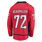 Anthony Beauvillier Washington Capitals  Home Breakaway Jersey - Red