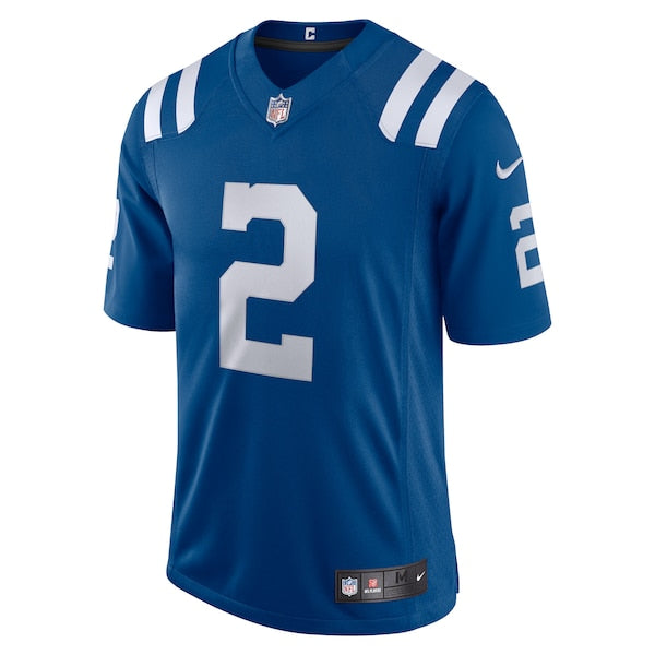 Carson Wentz Indianapolis Colts Nike Vapor Limited Jersey - Royal/White