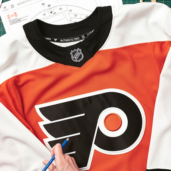 Philadelphia Flyers  Home Authentic Pro Jersey - Orange