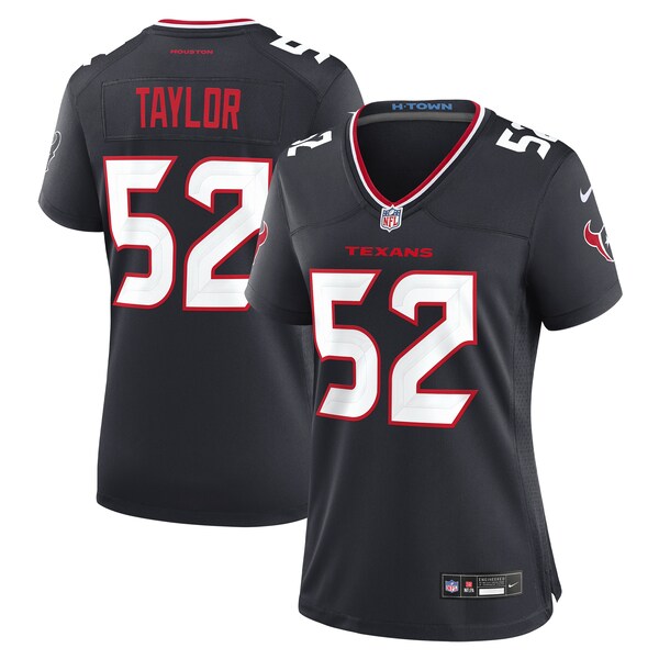 Darrell Taylor Houston Texans Nike Women's Team Game Jersey -  Navy
