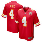 Rashee Rice Kansas City Chiefs Nike  Game Jersey -  Red/White