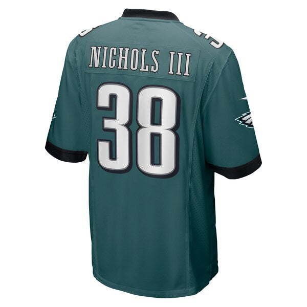 Lew Nichols III Philadelphia Eagles Nike  Game Jersey - Midnight Green