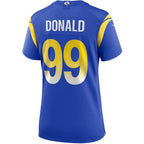 Aaron Donald Los Angeles Rams Nike Women's Player Jersey - Royal/White