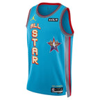 LeBron James Jordan Brand Unisex 2025 NBA All-Star Game Swingman Player Jersey - Light Blue