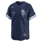 Bobby Witt Jr. Kansas City Royals Nike City Connect Limited Player Jersey - Navy