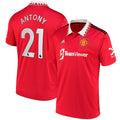 Antony Manchester United adidas 2022/23 Home Replica Player Jersey - Red