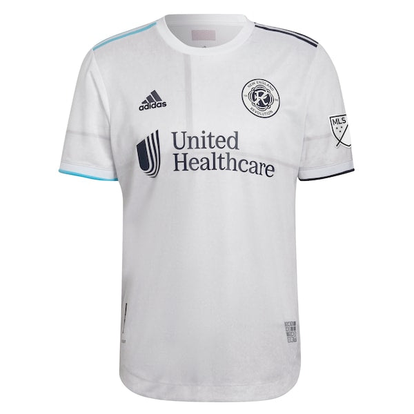 Gustavo Bou New England Revolution adidas 2022 The Fort Authentic Player Jersey - White