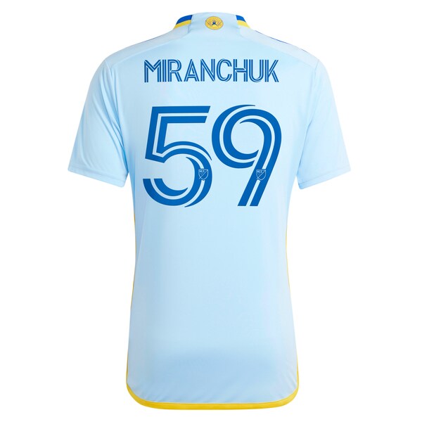 Aleksei Miranchuk Atlanta United FC adidas 2024 The Resurgens Kit Replica Player Jersey - Light Blue
